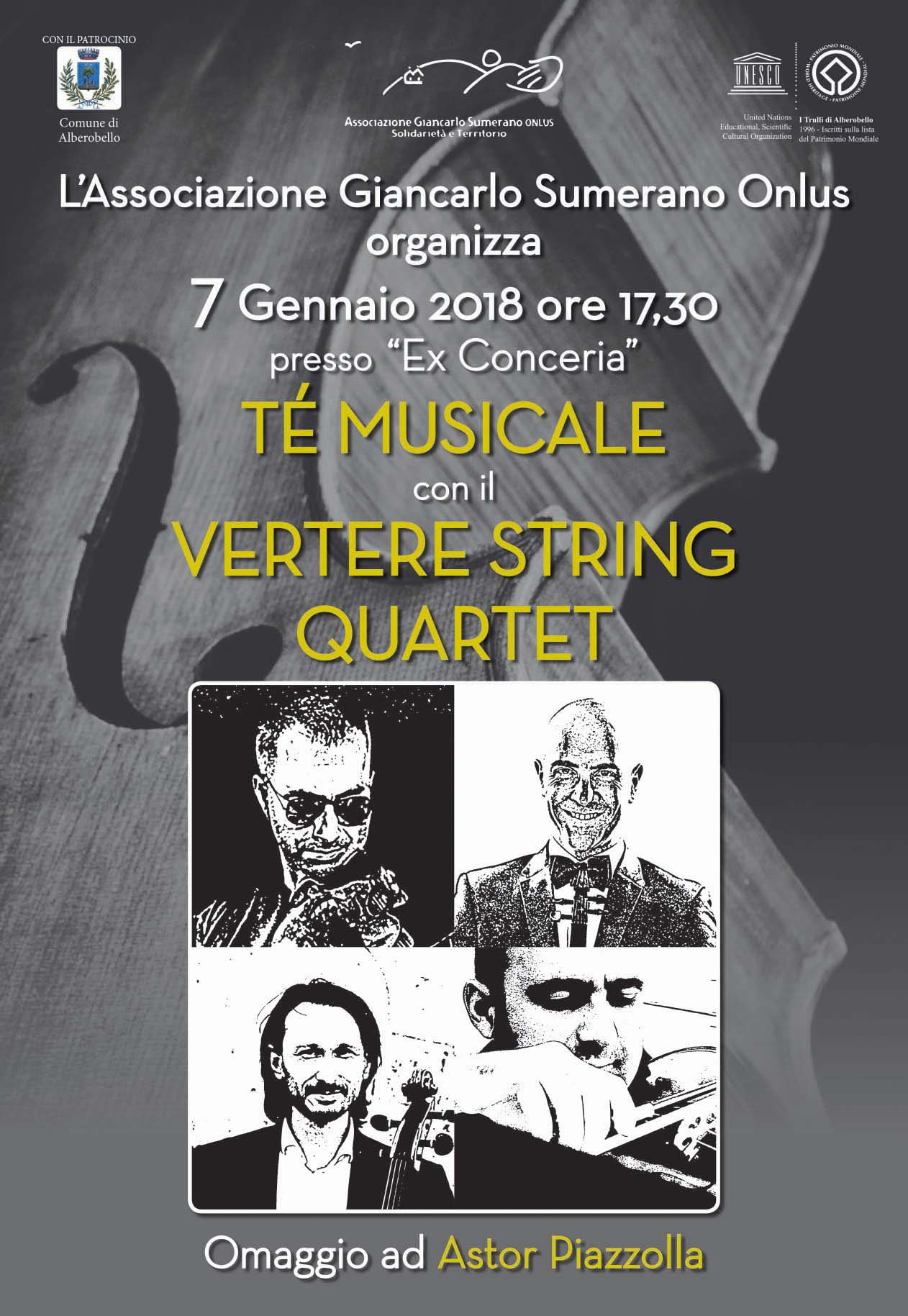 Te musicale vertere string quartet